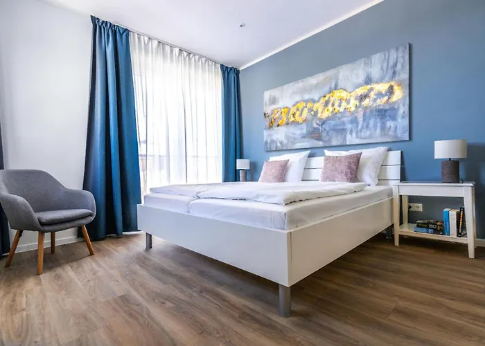 Hangar 19 Luxusapartment Mit Sauna, Kamin, Dachterrasse Und Seeblick H5w3 Schwerin (Mecklenburg-Vorpommern)