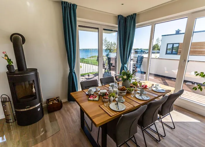 Lejlighed Hangar 19 Luxusapartment Mit Sauna, Kamin, Dachterrasse Und Seeblick H5w3 Schwerin (Mecklenburg-Vorpommern)
